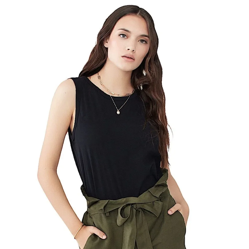 N:PHILANTHROPY Black Edith Tank